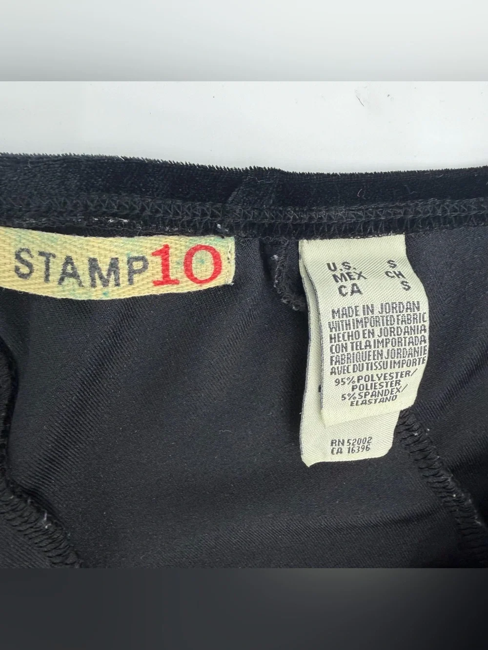 Stamp 10 hem garment flared